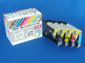 互換インク LC12(4色パック)